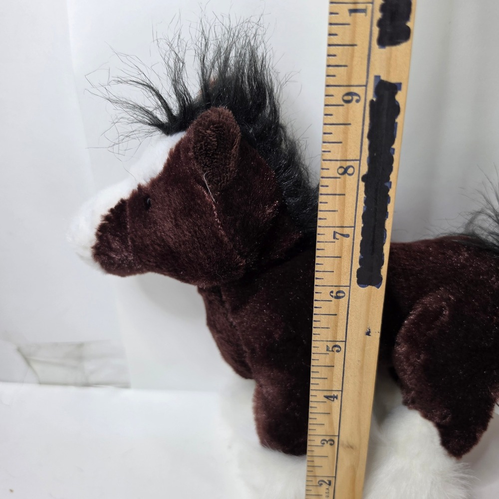 Webkinz Clydesdale Horse Plush HM139 Brown Stuffed Animal Ganz NO CODE - Picture 5 of 5
